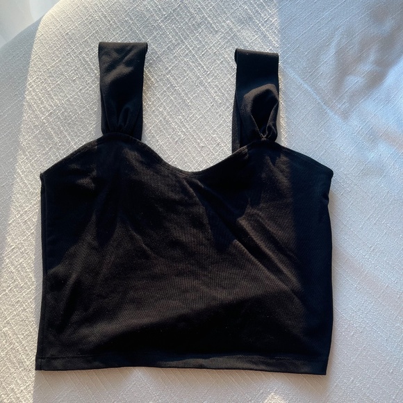 Abercrombie Seamless Fabric Sweetheart Top - Picture 2 of 4